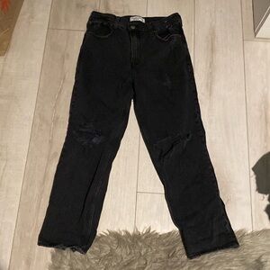 Abercrombie & Fitch “The 90’s Straight” ultra high rise jean